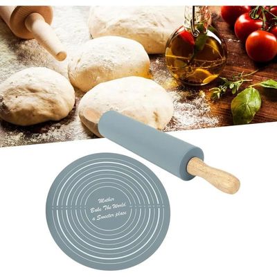 HURRISE Rouleau à Pizza à Pâtisserie En Bois Rouleau à Pizza