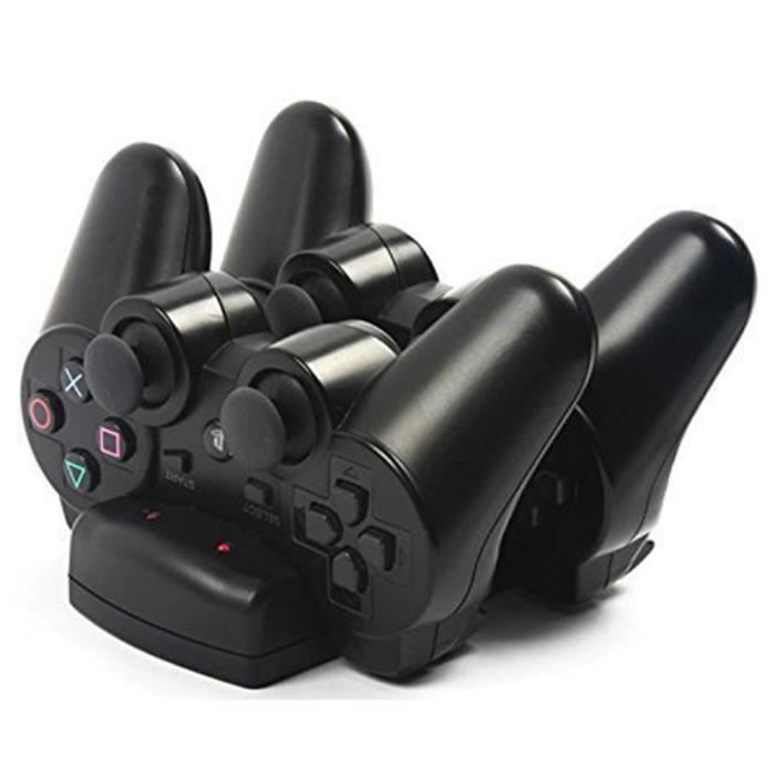Jeux vidéo,Station de charge pour Sony PS3 pour contrôleur MOVE,chargeur  avec câble USB pour Playstation 3 Move,manette de jeu -B - Cdiscount  Informatique