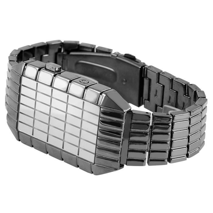 Montre Quartz Affichage Binaire Quartz Noble