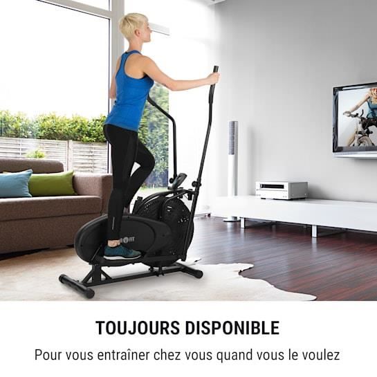 Velo elliptique fitness Capital Sports Orbit charge max. 100kg Noir Cdiscount Sport