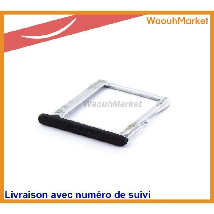 Tiroir/Support Interne Carte SIM Pour LG Nexus 4 E960 Noir - Neuf