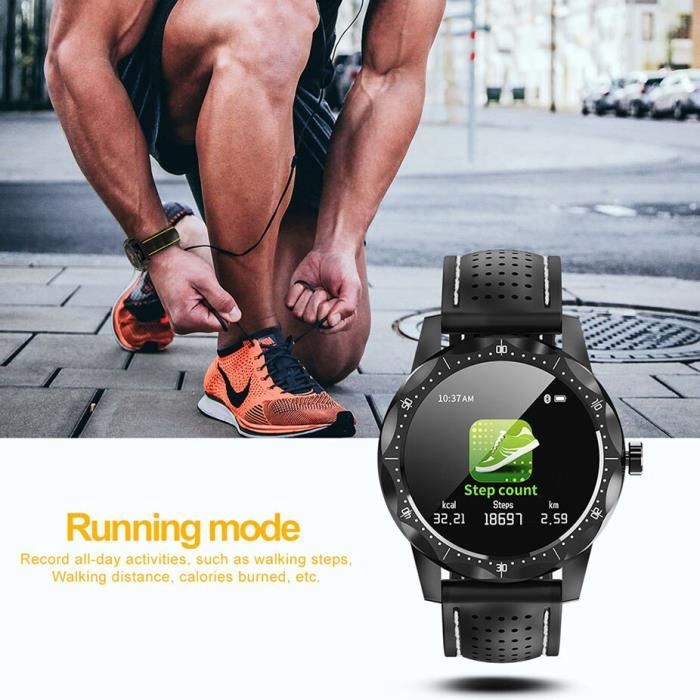 Montre connectee COLMI SKY 1 montre intelligente IP68 etanche frequence cardiaque activite Fitness Tracker Type smartwatch Cdiscount Telephonie