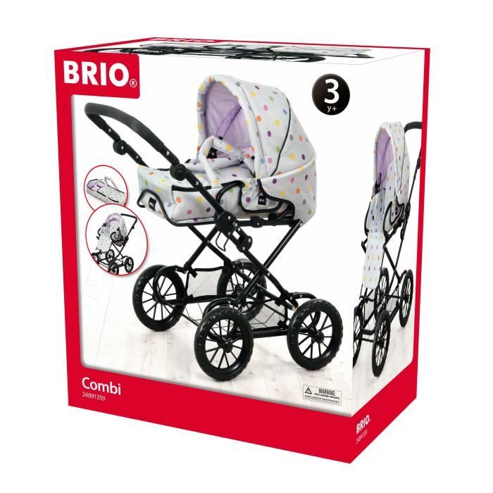 Poussette brio 3 en 1 on sale