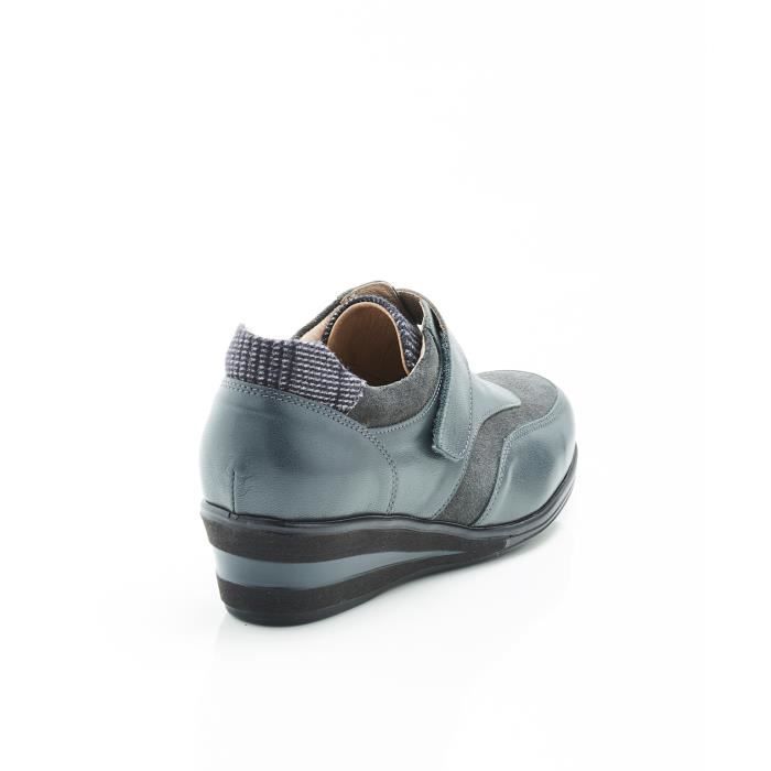 Derby ext rieur Damart Derbies scratch dessus cuir iris