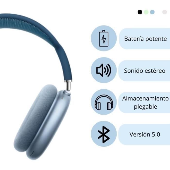 Casque Bluetooth sans fil P9 avec micro casques à suppression de bruit  écouteurs de son stéréo