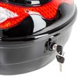TECTAKE Top Case 22 Litres Universel pour Moto, Scooter, Quad, Buggy-3