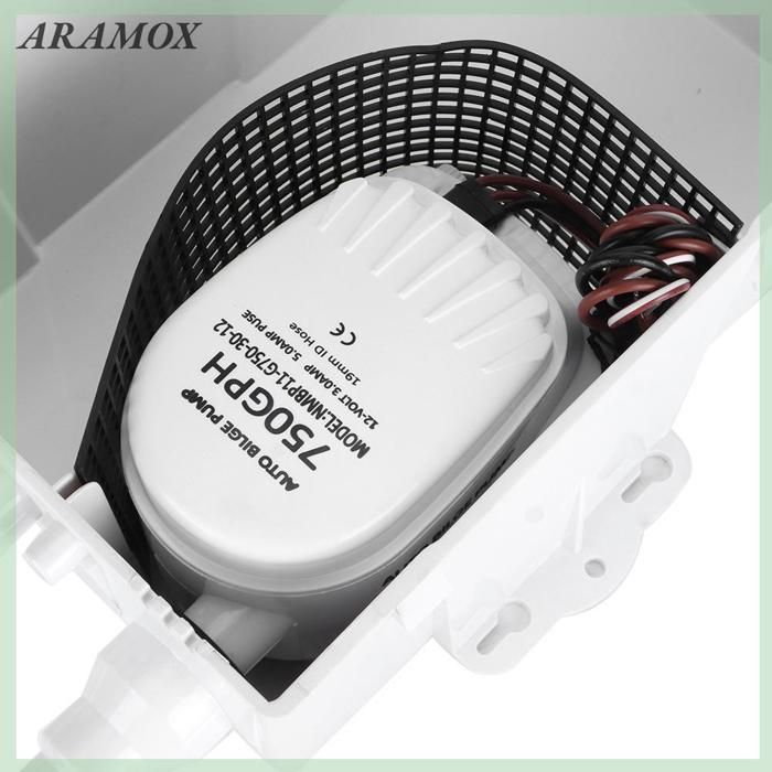 ZJCHAO Système de pompe de douche DC 12V / 24V 750GPH Pompe de puisard ZJCHAO Système de pompe de douche DC 12V / 24V 750GPH Pompe de puisard