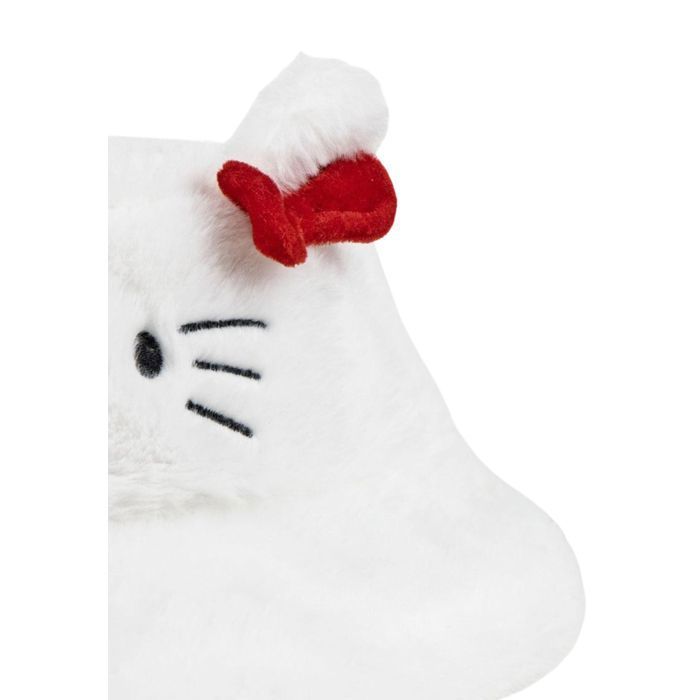 Bob enfant Hello Kitty en peluche douce blanc avec nœud rouge Blanc ...