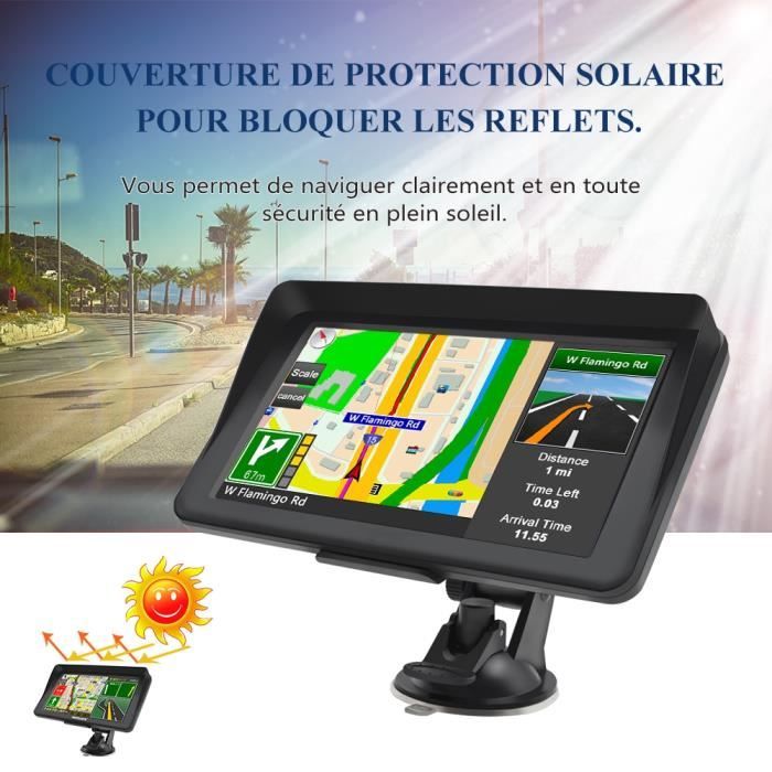 GPS Poids Lourds AWESAFE 9'' Écran Tactile Bluetooth 48 Cartes Nationales  Gratuites - Cdiscount Auto