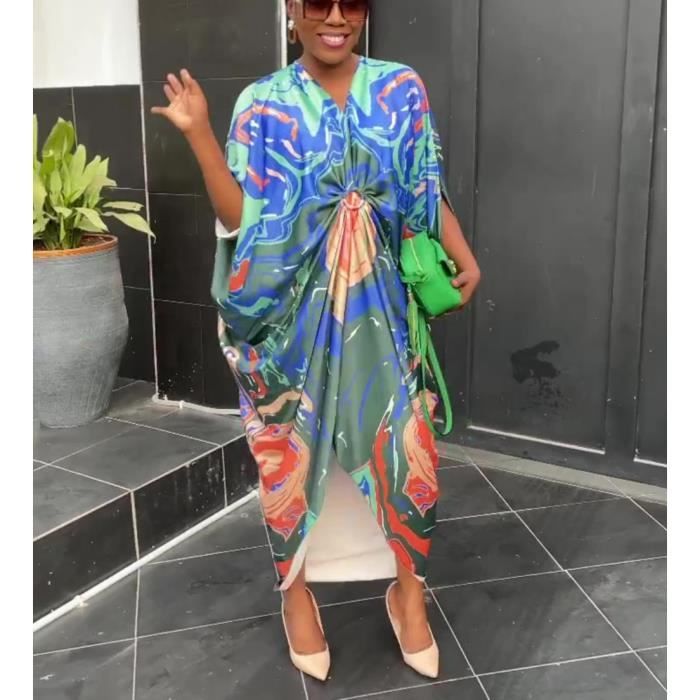 Robe longue online colorée femme