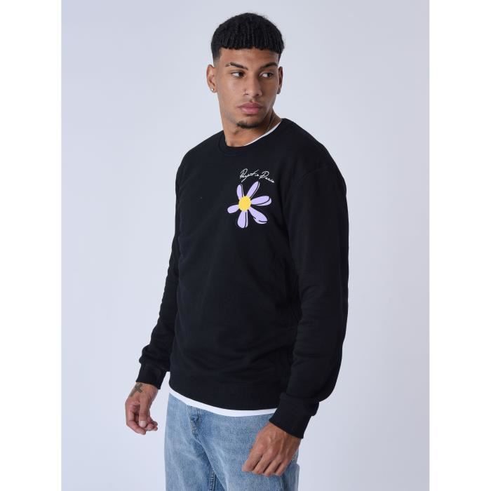 Sweatshirt Pull A Fleur Homme Sweatshirt à Fleurs Sandro L – Rokit