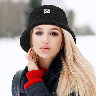 Chapeau Seau Avec Motif Vache Et Oreilles - Style Rétro Années 90, Réversible, Pour Déguisement, Festival, Quotidien - 5