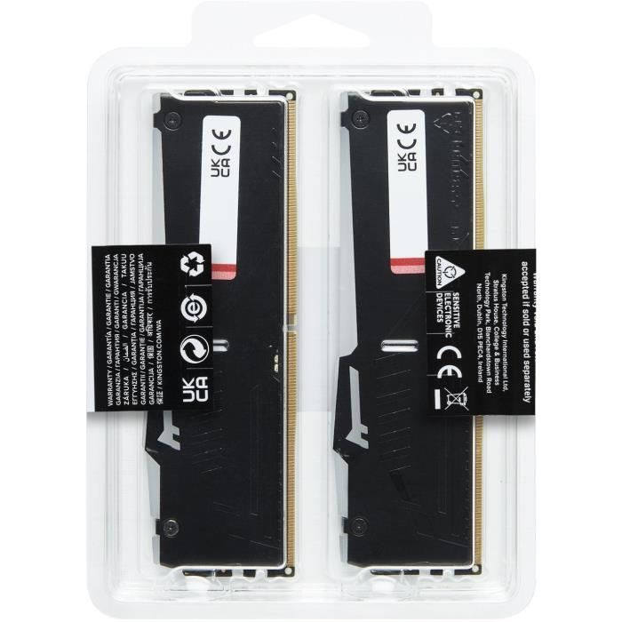 Mémoire RAM 2 Go (2x1 Go) DDR1 PC2700 - 333 MHz - Pour Ordinateur De Bureau