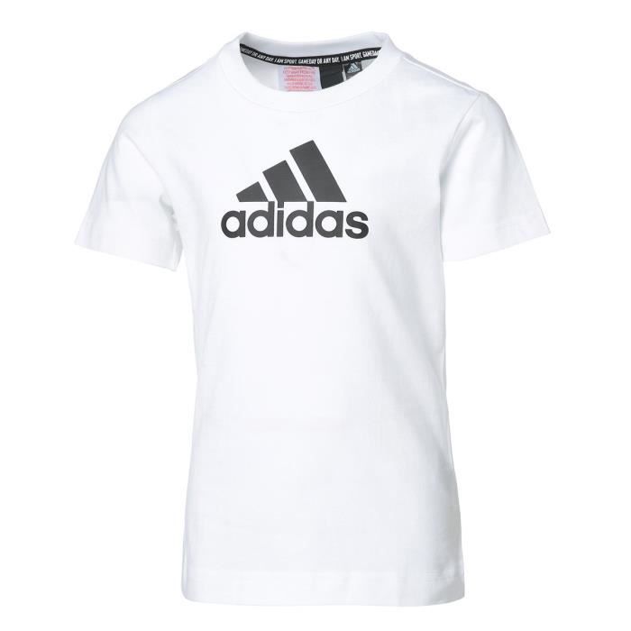tee shirt blanc adidas
