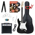 Rocktile ST Pack Guitare électrique set en noir…-0