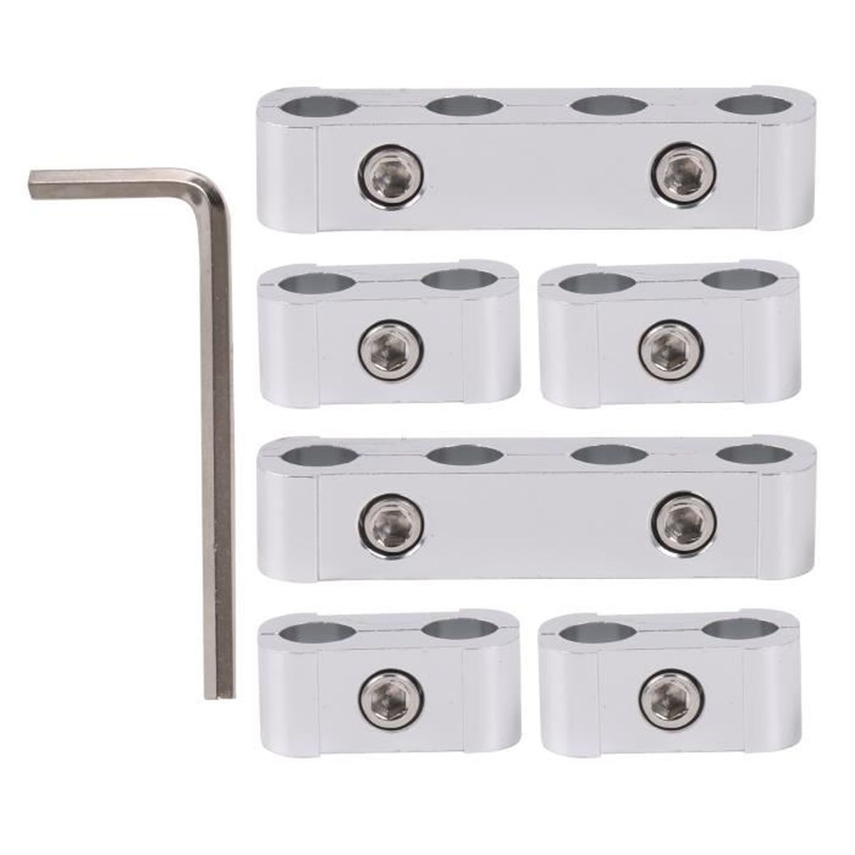 Séparateurs De Fils Bougie 7 Mm / 8 Mm – Lot Avec Clé, Plastique Résistant, Pour Mopar Et Autres - 6