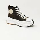 Basket Kaporal Christa Noir Irise CS - Femme - Plateau - Lacets - Synthétique