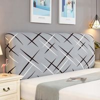 Housse Tete de lit couverture de tête de lit Protection HOUSSE DE DOSSERET Stretch Bed Headboard Slipcover 10-1.2M X 0.8M