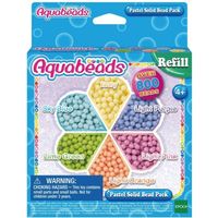 Aquabeads - Recharge Perles Pastel - Marque AQUABEADS - Plus de 800 perles - Pour enfants à partir de 4 ans