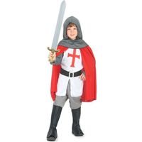 Déguisement chevalier croisé garçon - Marque - Modèle - Blanc - Intérieur - Enfant