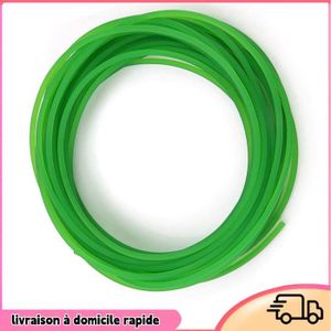 Courroie Ronde Polyuréthane Rugueuse Verte - Diamètre 2mm X 10m, Transmission PU Résistante Usure Chocs Machines