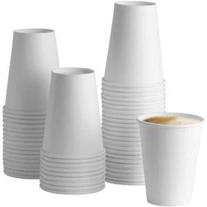 MAQA Lot de 100 gobelets à café en papier de 60 ml avec palettes verres à café avec palette biodégradable. en bois de bouleau orange