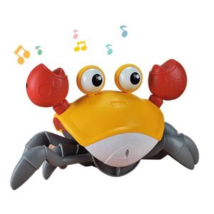 Crabe Qui Marche Bebe,Jouet Bebe 1 2 Ans - Cadeau Enfant Garcon Fille Jouets  D'éveil Musicaux Jeu Jouet Bebe 3-6-12 Mois - Vert - Cdiscount