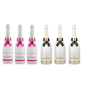 CHAMPAGNE Lot découverte 6 Champagnes Moët & Chandon Ice Imp
