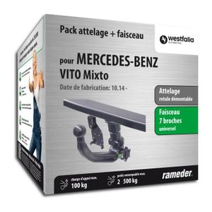 ATTELAGE Attelage - Mercedes-Benz VITO Mixto (Double Cabin)