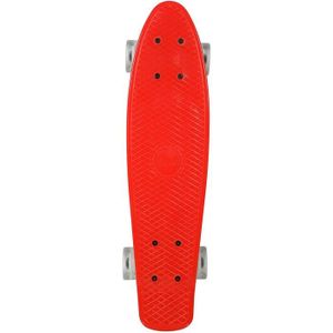 SKATEBOARD - LONGBOARD Skateboard Vintage - Marque Vintage - 22,5'' - Rouge - Planche anti-dérapante en polypropylène
