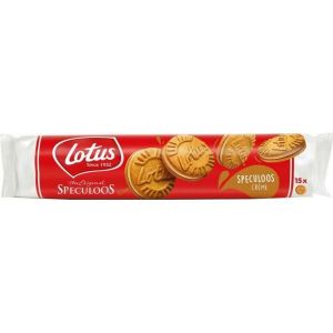 BISCUITS CHOCOLAT Lotus Biscuits fourrés crème au Spéculoos 150g