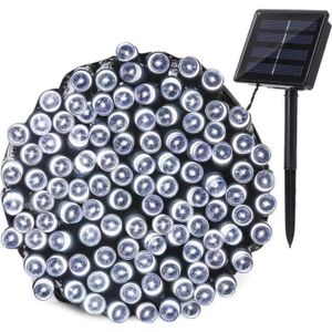 GUIRLANDE D'EXTÉRIEUR Guirlande lumineuse solaire Yogy Solar - LUMI JARDIN - 400 LED - Blanc froid - 3,3m
