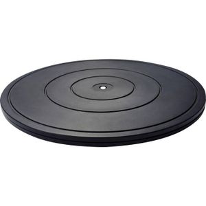 Plateau Tournant Lourd 60 Cm (24") - Alliage Aluminium, Silencieux, Pour TV, Gâteau, Affichage !