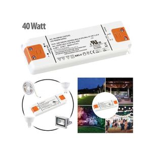 Transformateur LED Entrée 220-240V Sortie DC 12V 2.5A - Basse