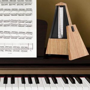 Métronome mécanique Guitare Piano Instrument à Tambour Type de Balle Accessoire Musical métronome Dilwe Métronome 