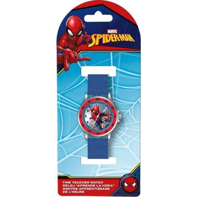 Montre analogique d’apprentissage de l’heure Spiderman - KIDS LICENSING - SPD4098