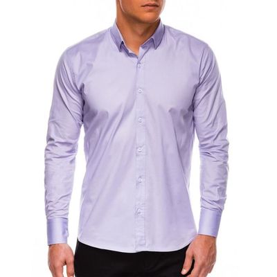 Chemise lilas homme deals
