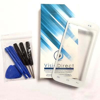 Écran Vitre Tactile Pour Wiko Slide - Noir Ou Blanc + Kit Outils - Neuf Visiodirect
