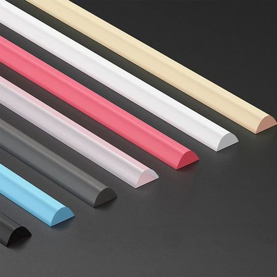 Pliable Seuil Douche Barrière Joint, Auto-Adhésives Joint Porte Douche, Séparation Humide Sèche