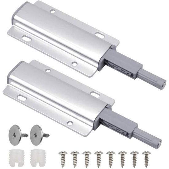 Lot De 20 Fermetures De Porte Magnétiques Ultra Minces - Pour Armoire, Forte Adhérence