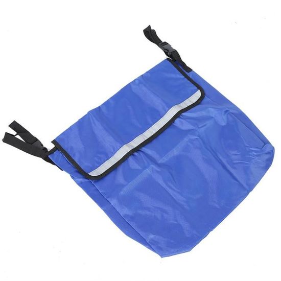 Cikonielf sac d'aide à la mobilité Sac de rangement pour dossier de fauteuil roulant Accessoire de sac suspendu pour aide à la