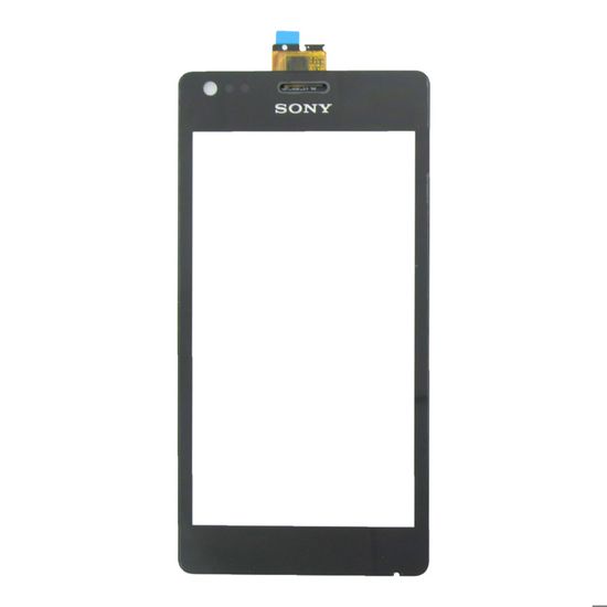 Vitre Tactile Complète Pour Sony Xperia M C1905 - Noir - Kit Avec Outils Et Colle - Remplacez Vous-même !