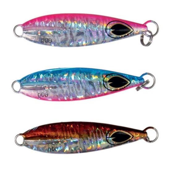 Cuillère De Pêche Holographique Blue Fox 10g – Argent/Noir – Remen Moresilda