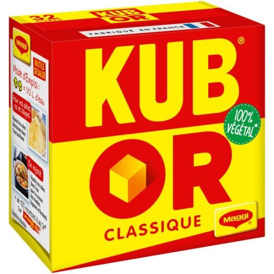 MAGGI Bouillon déshydraté Kubor 2 cubes 128 g Cdiscount Au quotidien