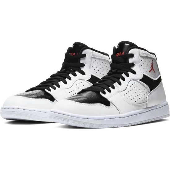 Baskets Hautes Homme JORDAN Nike Jordan Access AR3762-101 - Blanc - Synthétique - Lacets