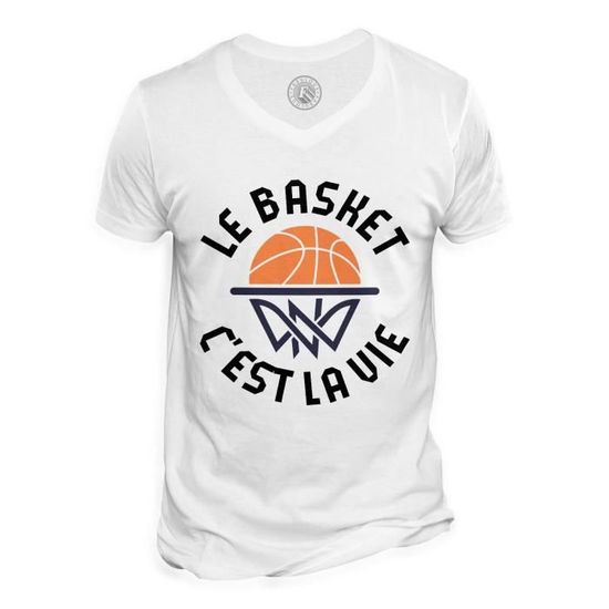 Le basket c'est la vie basket basketball' T-shirt Homme