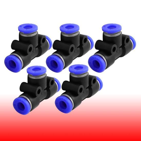 Connecteur Rapide Pour Tuyau Carburant - Plastique, ID 8 Mm, Bague 9,49 Mm, Montage Sans Outil, Auto/Moto