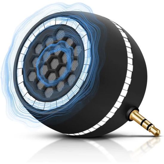 Garsent Enceinte Portable, Mini Enceinte Haut-Parleur de Voyagea vec