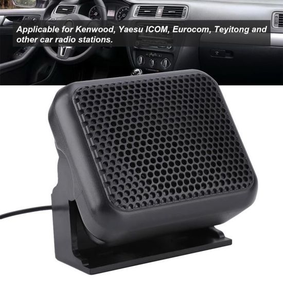 Haut-parleur Externe Mini NSP100 Pour Radio Amateur – Compatible FT847, FT920, FT950, FT2000 – Usage Voiture Et Marine