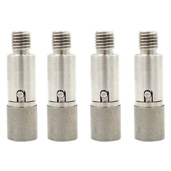 40 Pcs Kit Vis Plaque Immatriculation | Acier Inoxydable M5 X 1,9cm Avec Capuchons | Pour Voiture, Moto, SUV